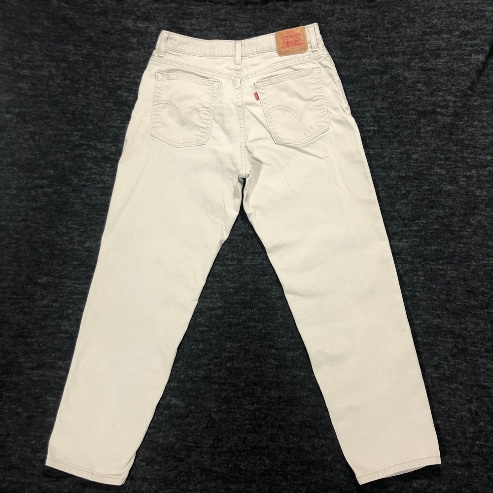 Levis 550 Jeans Relaxed Fit Tapered Leg Classic Stretch Women's Size 14 M - Picture 8 of 9
